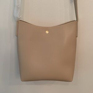 NWOT Samara light dusty blush leather small crossbody bag